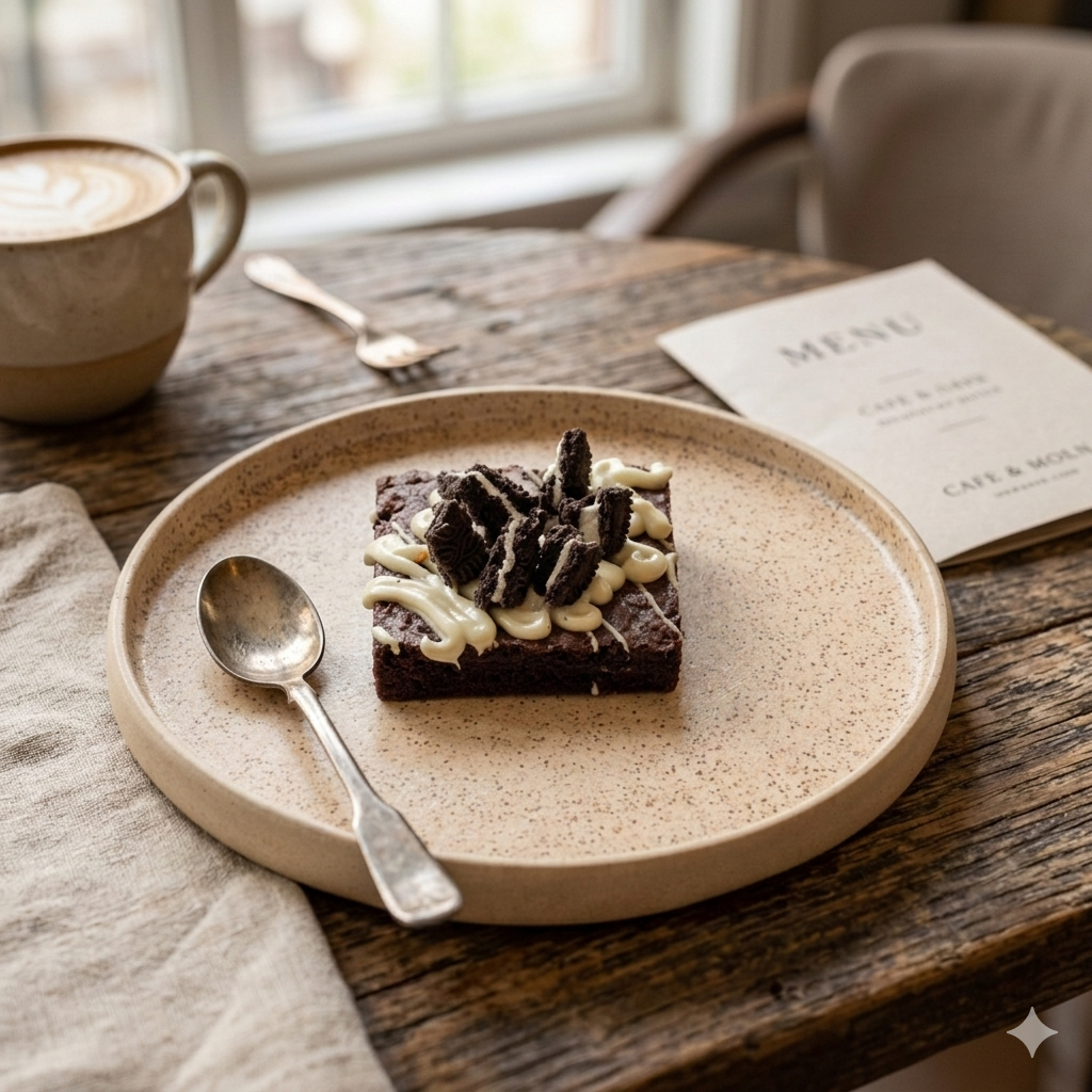 Sütlü Cikolatalı Brownie