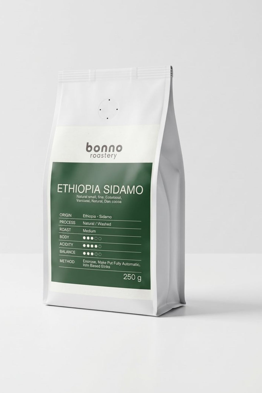 ETHIOPIA SIDAMO – Natural 250 g
